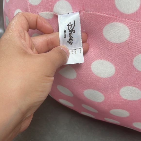 Minnie Mouse Pink Polka Dot Bow Disney Squishmallow 16” - Picture 2 of 4